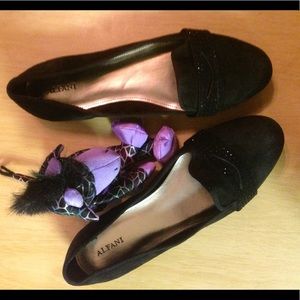 Alfani black flats